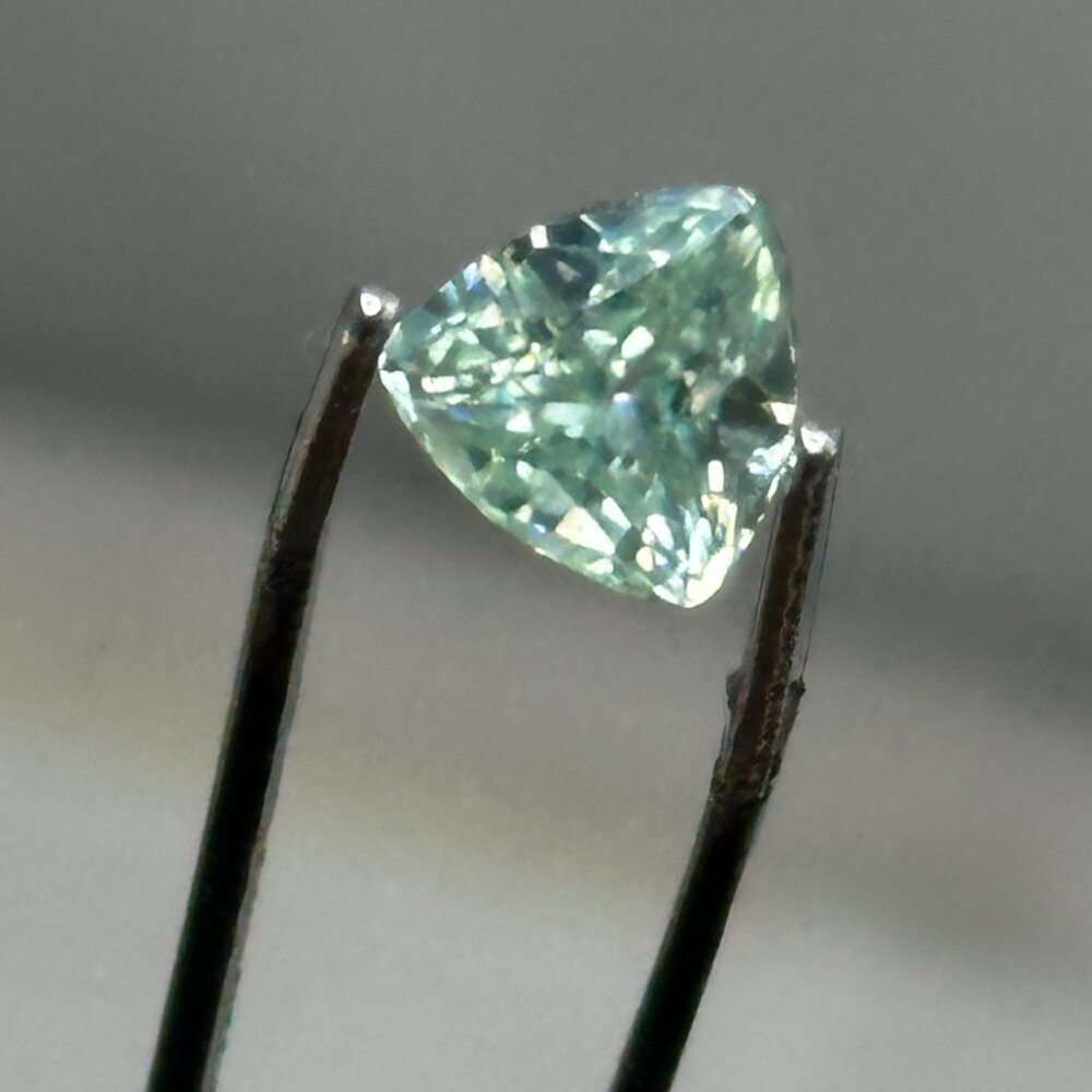 Sparkling Trillion Mint Diamond
